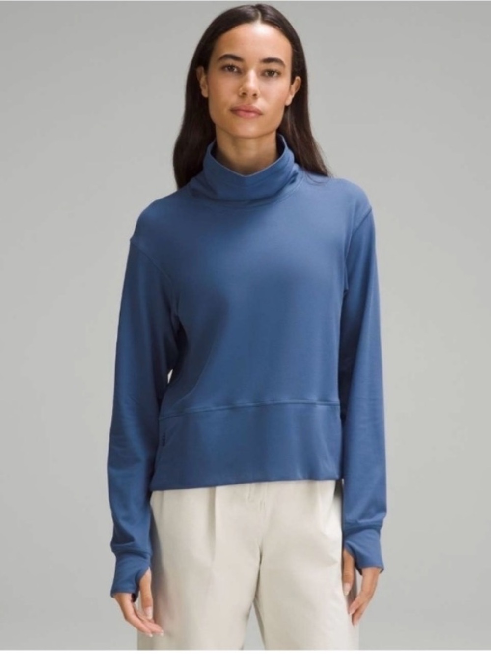 Lululemon Ready to Rulu Sweater Top - Women's Casual Pullover - in Pitch Blue